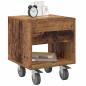 Preview: Nachttisch 2 stk. Altholz 40,5 x 40 x 48 cm Holzwerkstoff