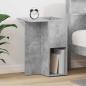 Preview: ARDEBO.de - Beistelltisch Beton Grau 35 x 40 x 55 cm Holzwerkstoff