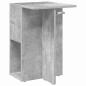 Preview: Beistelltisch Beton Grau 35 x 40 x 55 cm Holzwerkstoff