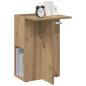 Preview: Beistelltisch Artisan-Eiche 35 x 40 x 55 cm Holzwerkstoff