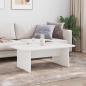 Preview: Couchtisch Weiß 93 x 53 x 33 cm Holzwerkstoff