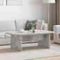 Preview: ARDEBO.de - Couchtisch Betongrau 93 x 53 x 33 cm Holzwerkstoff