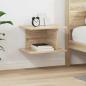 Preview: ARDEBO.de - Nachttisch Sonoma-Eiche 40 x 30 x 25 cm Holzwerkstoff