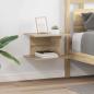 Preview: ARDEBO.de - Nachttisch 2 stk. Sonoma-Eiche 40 x 30 x 25 cm Holzwerkstoff