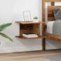Preview: ARDEBO.de - Nachttisch 2 stk. Altholz 40 x 30 x 25 cm Holzwerkstoff