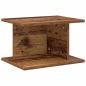 Preview: Nachttisch 2 stk. Altholz 40 x 30 x 25 cm Holzwerkstoff