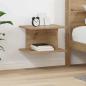 Preview: ARDEBO.de - Nachttisch Artisan-Eiche 40 x 30 x 25 cm Holzwerkstoff