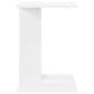 Preview: Beistelltisch Wei? 35 x 25 x 50 cm Holzwerkstoff