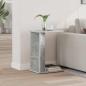 Preview: ARDEBO.de - Beistelltisch Beton Grau 35 x 25 x 50 cm Holzwerkstoff