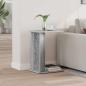 Preview: ARDEBO.de - Beistelltisch Graues Sonoma 35 x 25 x 50 cm Holzwerkstoff