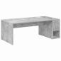 Preview: Couchtisch Beton Grau 101,5 x 50 x 37 cm Holzwerkstoff