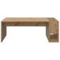 Preview: Couchtisch Artisan-Eiche 101,5 x 50 x 37 cm Holzwerkstoff