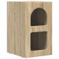 Preview: Nachttisch ELST Sonoma-Eiche 29,5 x 33,5 x 50 cm Holzwerkstoff