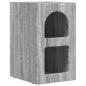 Preview: Nachttisch ELST Sonoma-Grau 29,5 x 33,5 x 50 cm Holzwerkstoff