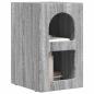 Preview: Nachttisch ELST Sonoma-Grau 29,5 x 33,5 x 50 cm Holzwerkstoff