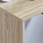 Preview: Wandtisch Sonoma-Eiche Holzwerkstoff 60 x 45 x 30 cm