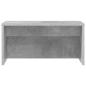 Preview: Wandtisch Beton Grau Holzwerkstoff 60 x 45 x 30 cm