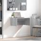 Preview: ARDEBO.de - Wandtisch Graues Sonoma Holzwerkstoff 60 x 45 x 30 cm