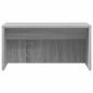 Preview: Wandtisch Graues Sonoma Holzwerkstoff 60 x 45 x 30 cm