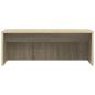 Preview: Wandtisch Sonoma-Eiche Holzwerkstoff 80 x 45 x 30 cm