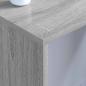 Preview: Wandtisch Graues Sonoma Holzwerkstoff 80 x 45 x 30 cm