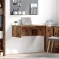 Preview: ARDEBO.de - Wandtisch Altholz Holzwerkstoff 80 x 45 x 30 cm
