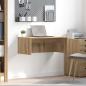 Preview: ARDEBO.de - Wandtisch Artisan-Eiche Holzwerkstoff 80 x 45 x 30 cm