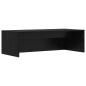 Preview: Wandtisch Schwarz Eichen-Optik Holzwerkstoff 100 x 45 x 30 cm