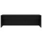 Preview: Wandtisch Schwarz Eichen-Optik Holzwerkstoff 100 x 45 x 30 cm