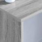 Preview: Wandtisch Graues Sonoma Holzwerkstoff 100 x 45 x 30 cm