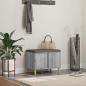 Preview: ARDEBO.de - Flurbank mit Kissen mit Speicher Graues Sonoma 60 x 38 x 46 cm
