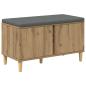 Preview: Flurbank Artisan-Eiche 80 x 38 x 46 cm