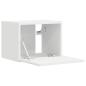 Preview: TV-Wandschrank 39 x 31 x 29,5 cm Weiß Holzwerkstoff
