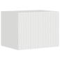 Preview: TV-Wandschrank 39 x 31 x 29,5 cm Glänzend Weiß Holzwerkstoff