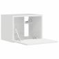 Preview: TV-Wandschrank 39 x 31 x 29,5 cm Glänzend Weiß Holzwerkstoff
