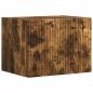 Preview: TV-Wandschrank 39 x 31 x 29,5 cm Räuchereiche Holzwerkstoff