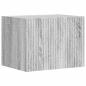 Preview: TV-Wandschrank 39 x 31 x 29,5 cm Sonoma-Grau Holzwerkstoff