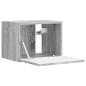 Preview: TV-Wandschrank 39 x 31 x 29,5 cm Sonoma-Grau Holzwerkstoff