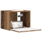 Preview: TV-Wandschrank 39 x 31 x 29,5 cm Altholz Holzwerkstoff