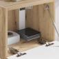 Preview: TV-Wandschrank 39 x 31 x 29,5 cm Kunsthandwerk Eiche