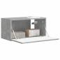 Preview: TV-Wandschrank 60 x 31 x 29,5 cm Betongrau Holzwerkstoff