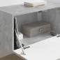 Preview: TV-Wandschrank 2 stk. Betongrau Holzwerkstoff