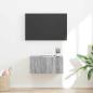 Preview: ARDEBO.de - TV-Wandschrank 60 x 31 x 29,5 cm Sonoma-Grau Holzwerkstoff