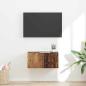 Preview: ARDEBO.de - TV-Wandschrank 60 x 31 x 29,5 cm Altholz Holzwerkstoff