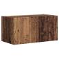 Preview: TV-Wandschrank 60 x 31 x 29,5 cm Altholz Holzwerkstoff