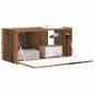 Preview: TV-Wandschrank 60 x 31 x 29,5 cm Altholz Holzwerkstoff