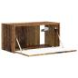 Preview: TV-Wandschrank 60 x 31 x 29,5 cm Altholz Holzwerkstoff