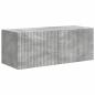 Preview: TV-Wandschrank 2 stk. Betongrau Holzwerkstoff