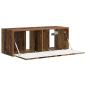Preview: TV-Wandschrank 78,5 x 30 x 29,5 cm Altholz Holzwerkstoff