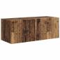 Preview: TV-Wandschrank 2 stk. Altholz Holzwerkstoff